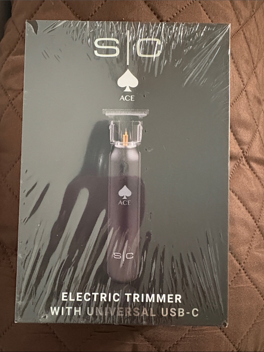 ACE Electric Trimmer for Men - Black